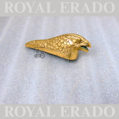 Brass eagle for front mudguard universal for all bikes royal enfield ,jawa ,bsa ,etc