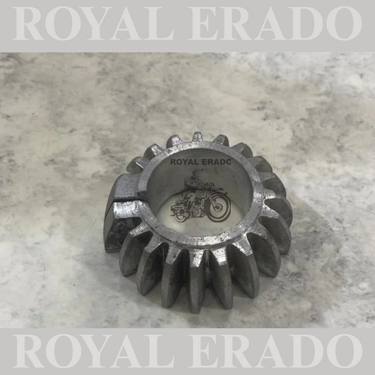 brand new vintage ROYAL ENFIELD aluminium SILENCER / EXHAUST COOLING FIN NUT FOR 350CC