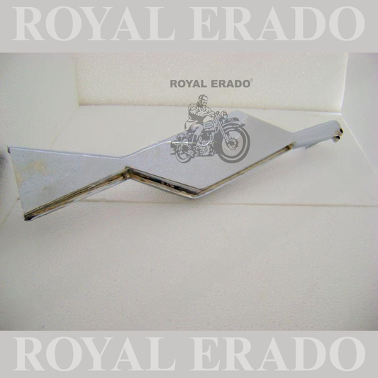 Royal Enfield Standard  g2 style old model vintage fish type silencer in chrome