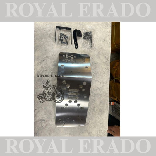 Sump guard for Royal Enfield continental 650 and gt 650 in stainless steel non-rustable