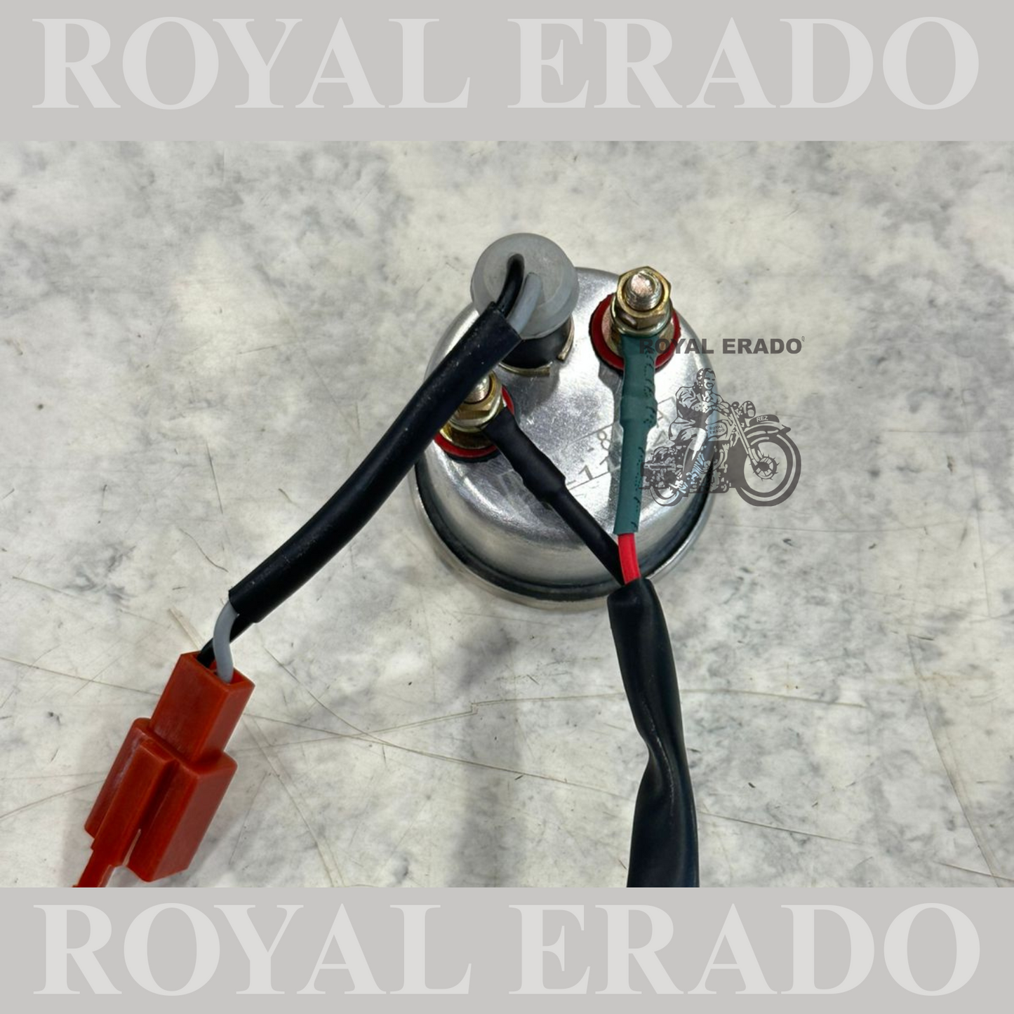 Ampmeter amp meter for Royal Enfield classic electra and standard with white dial
