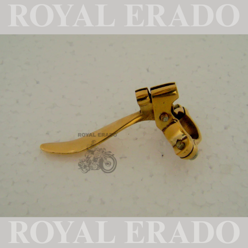 Royal enfield vintage g2 1962 model brass decompressor levert for royal enfield bsa 7/8" / 22mm handle bar