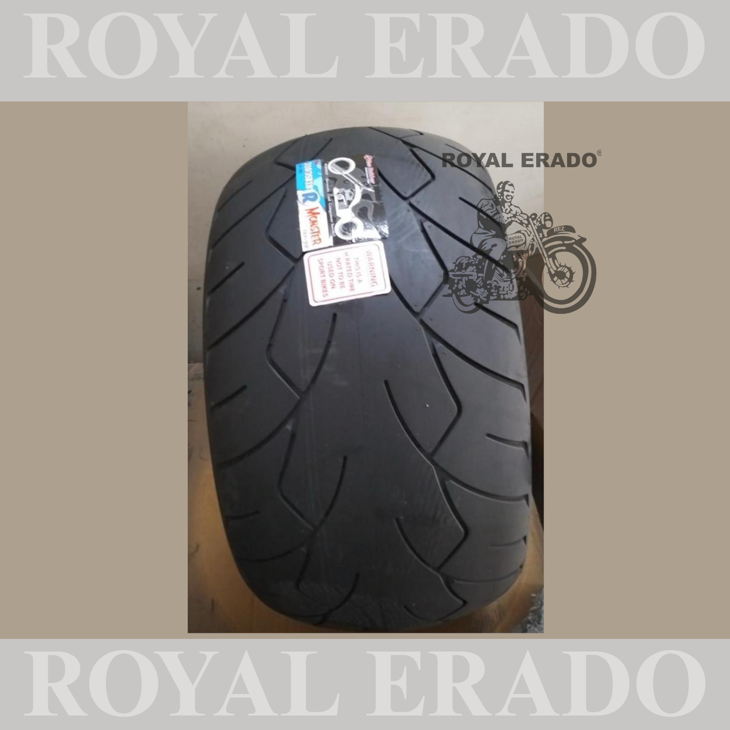 Broad tire 310/35 /15 for modifying royal Enfield Harley Classic Electra Standard bobber chopper
