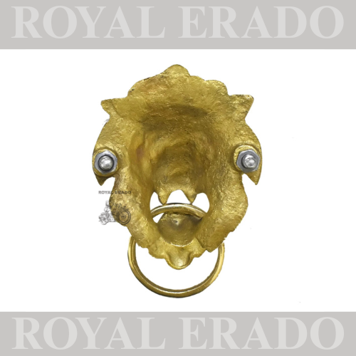Brass lion xl for rear number plate , front mudguard , and decorative in house