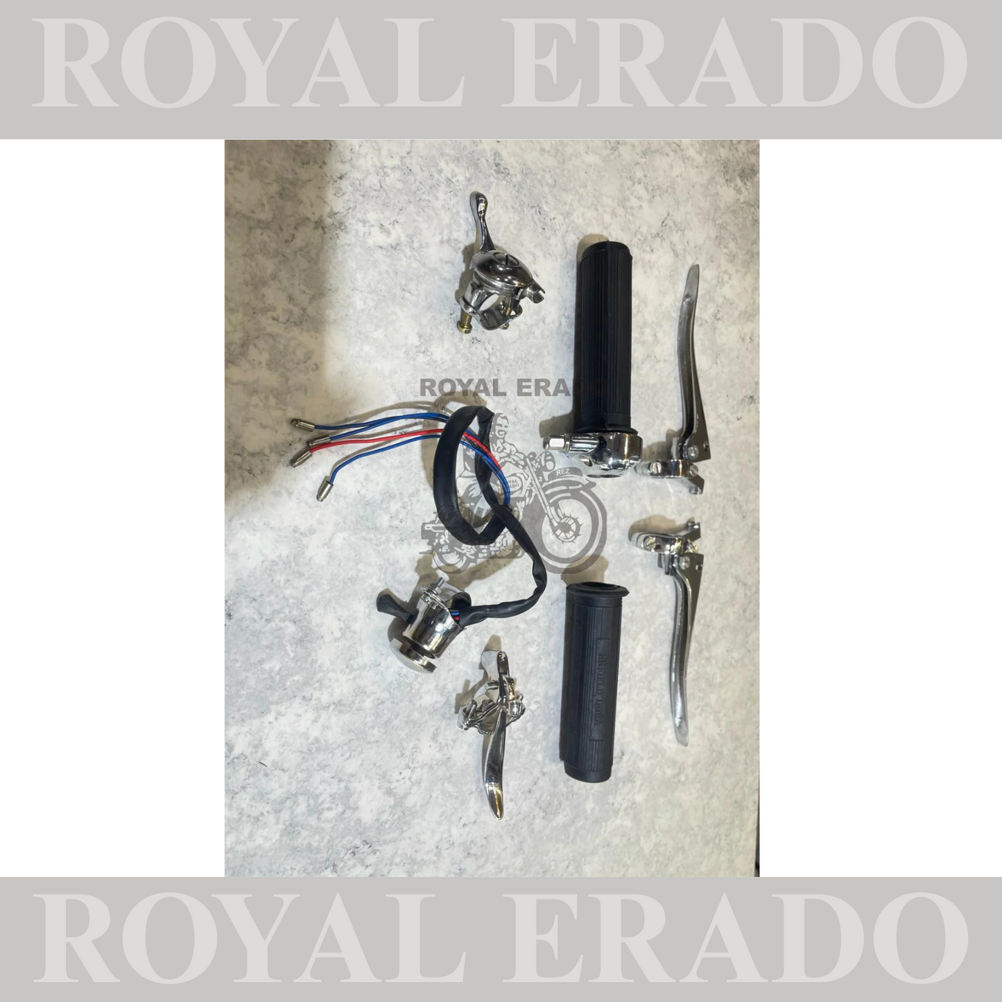 Brand New Vintage ROYAL ENFIELD Bullet Early Models handle grip