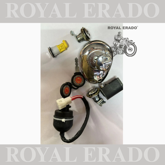 OE Type Royal Enfield Common Key Set Classic 350ccLock Kit