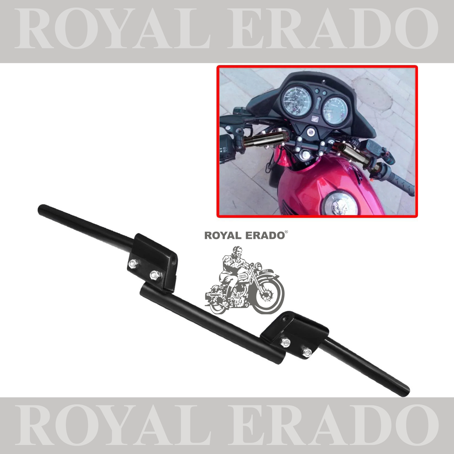 universal handle 3 peace moxi design   for ROYAL ENFIELD / CLASSIC / ELECTRA /STANDARD / ETC TYPE 9