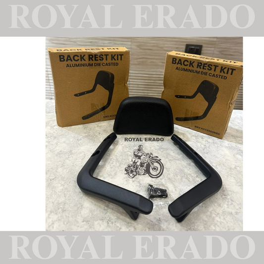 ROYAL ENFIELD UNIVERSAL BACKREST FOR REBORN CLASSIC ELECTRA STANDARD , HUNTER 350 , METEOR 350