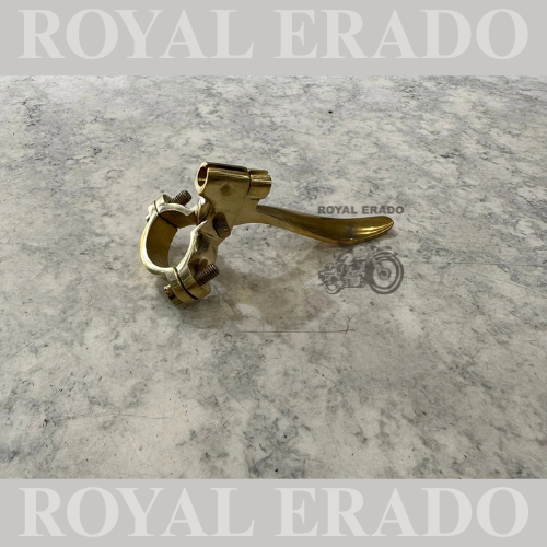 Royal enfield vintage g2 1962 model brass decompressor levert for royal enfield bsa 7/8" / 22mm handle bar