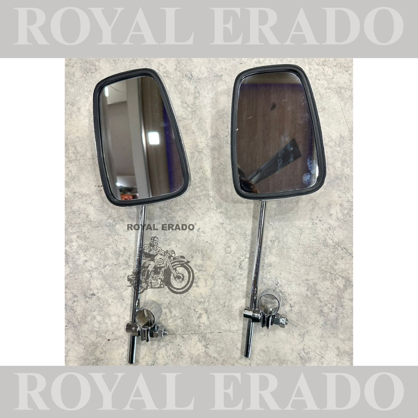 Royal Enfield Bullet Classic Electra Standard Vintage g2 old 1962 model handle bar mirror