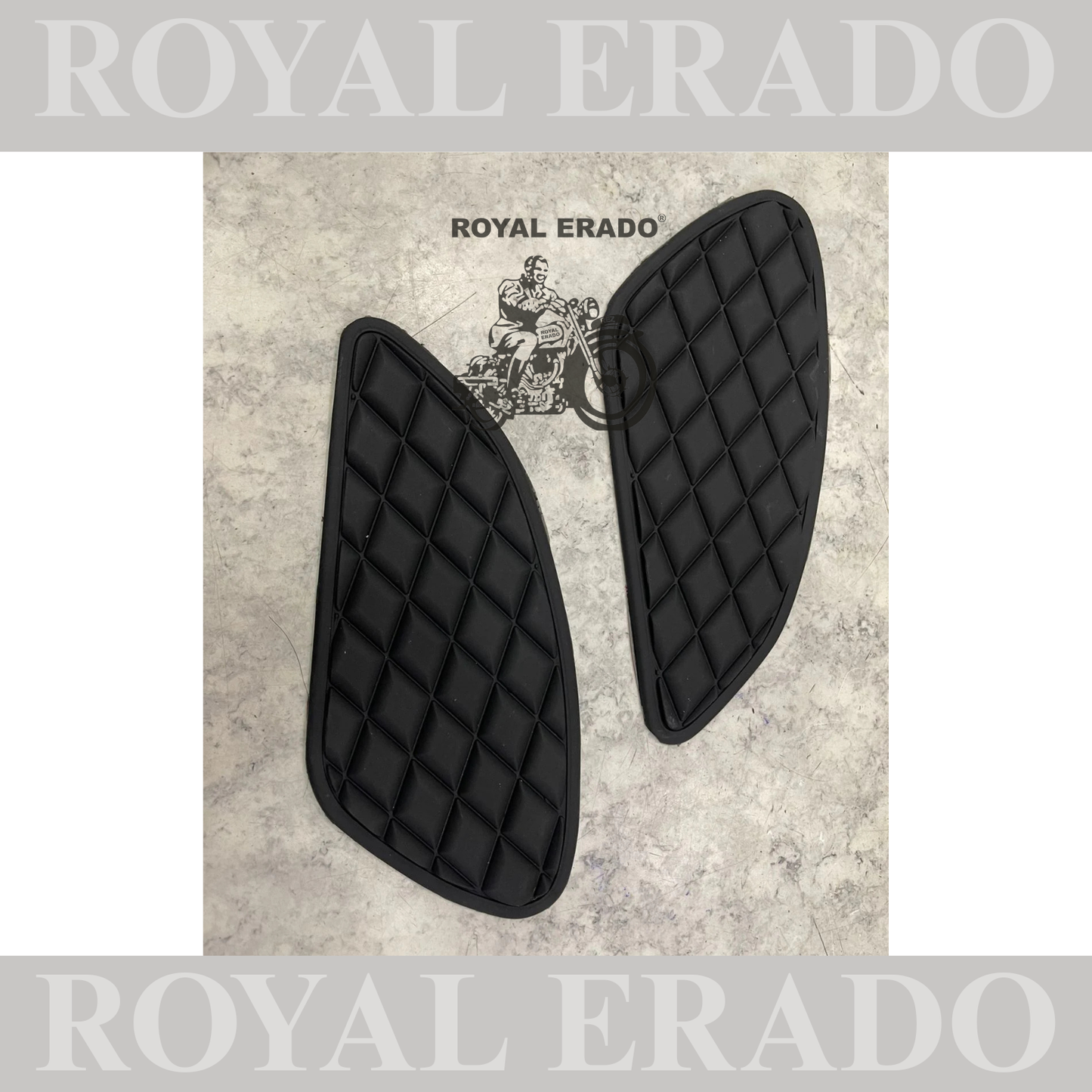 Knee pad rubber for Royal Enfield classic Electra standard interceptor 650 continental gt.