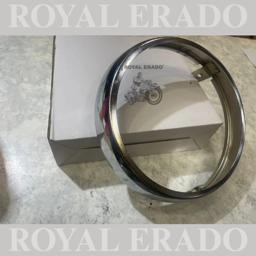 7" head light ring rim to fit thar headlight to royal enfield  meteor 350