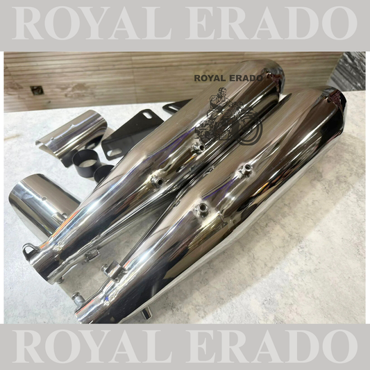SUPER METEOR EXHAUST STAINLESS STEEL WITH DB KILLER