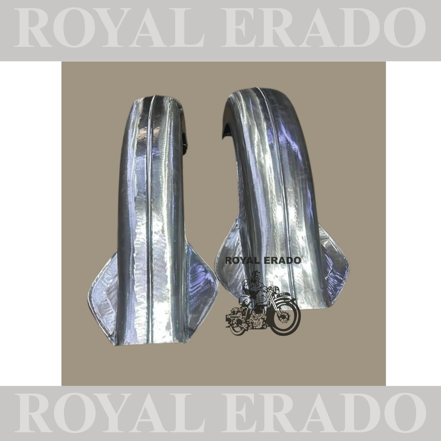 Royal enfield g2 old model vintage style mudguards with wings for royal enfield standard classic electra