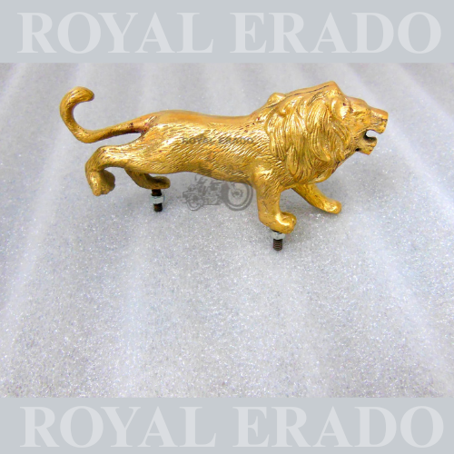 Brass lion for front mudguard universal for all bikes royal enfield ,jawa ,bsa ,etc
