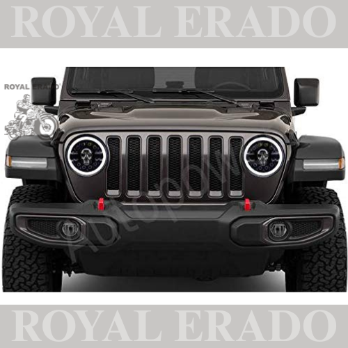 ROYAL ERADO 7" SKULL head light for royal enfield classic , electra , standard