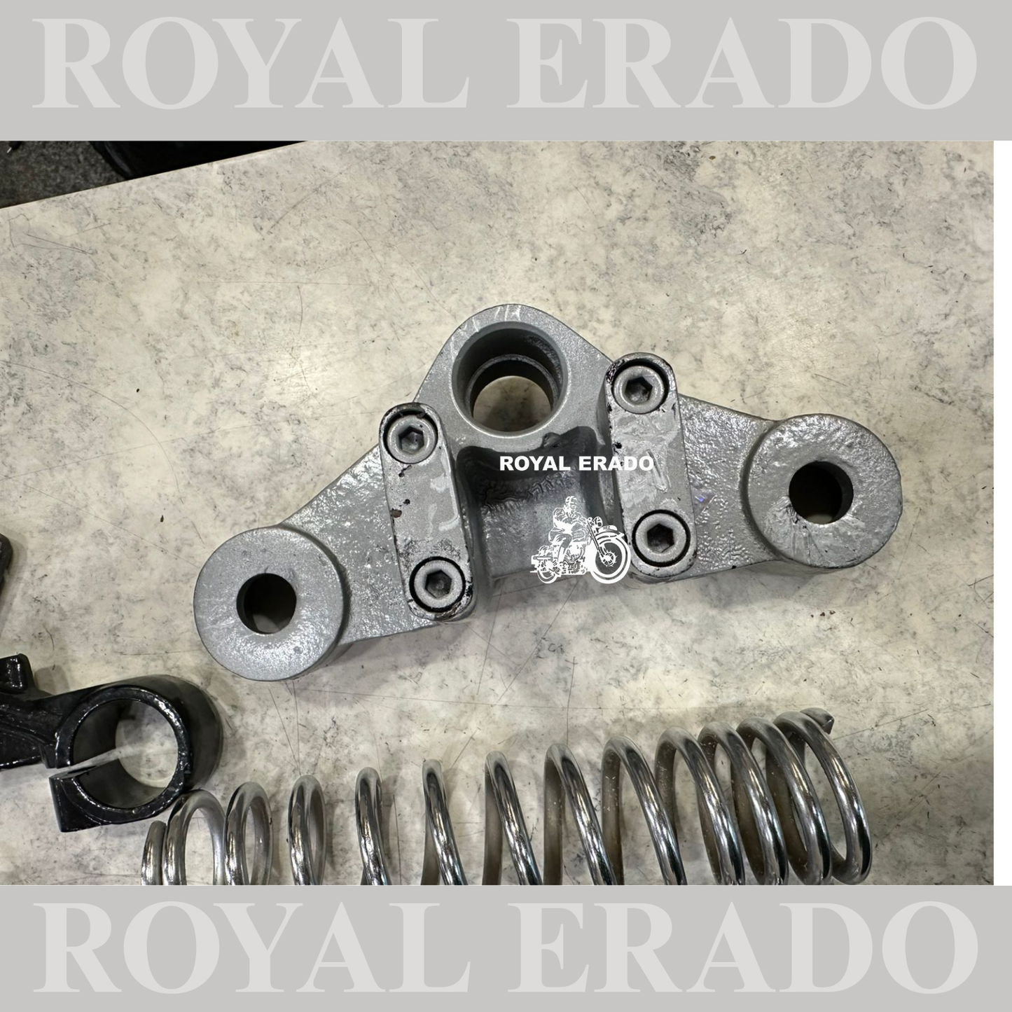 HANDLE T ASSEMBLY TO CONVERT FRONT SHOCKER OF CLASSIC , ELECTRA OR STANDARD TO CHOPPER THUNDERBIRD TYPE