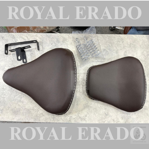 Royal Enfield vintage g2 1962 old model bullet kabir singh seat in brown for electra classic and standard
