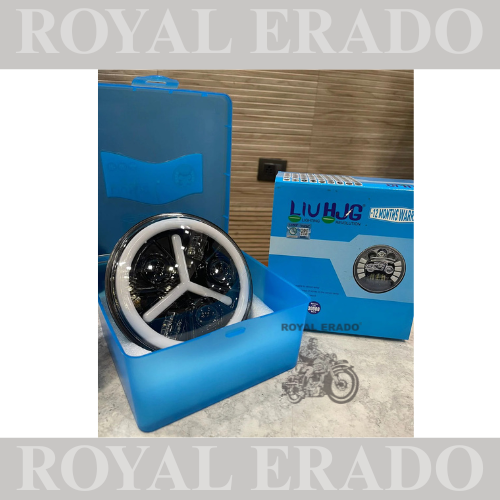 Mercedes hjg head light for Royal Enfield classic electra standard and reborn.