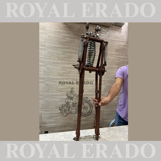 vintage 1962 royal enfield g2 model style Springer Girder Forks for Royal Enfield Drum Brake