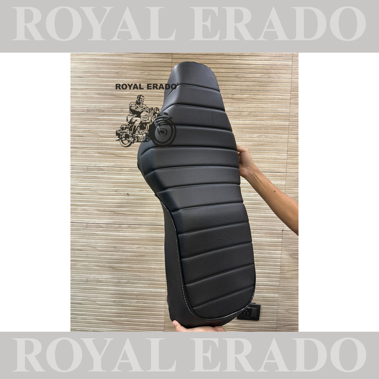 New Royal Enfield battalion style seat of old Classic Electra Standard