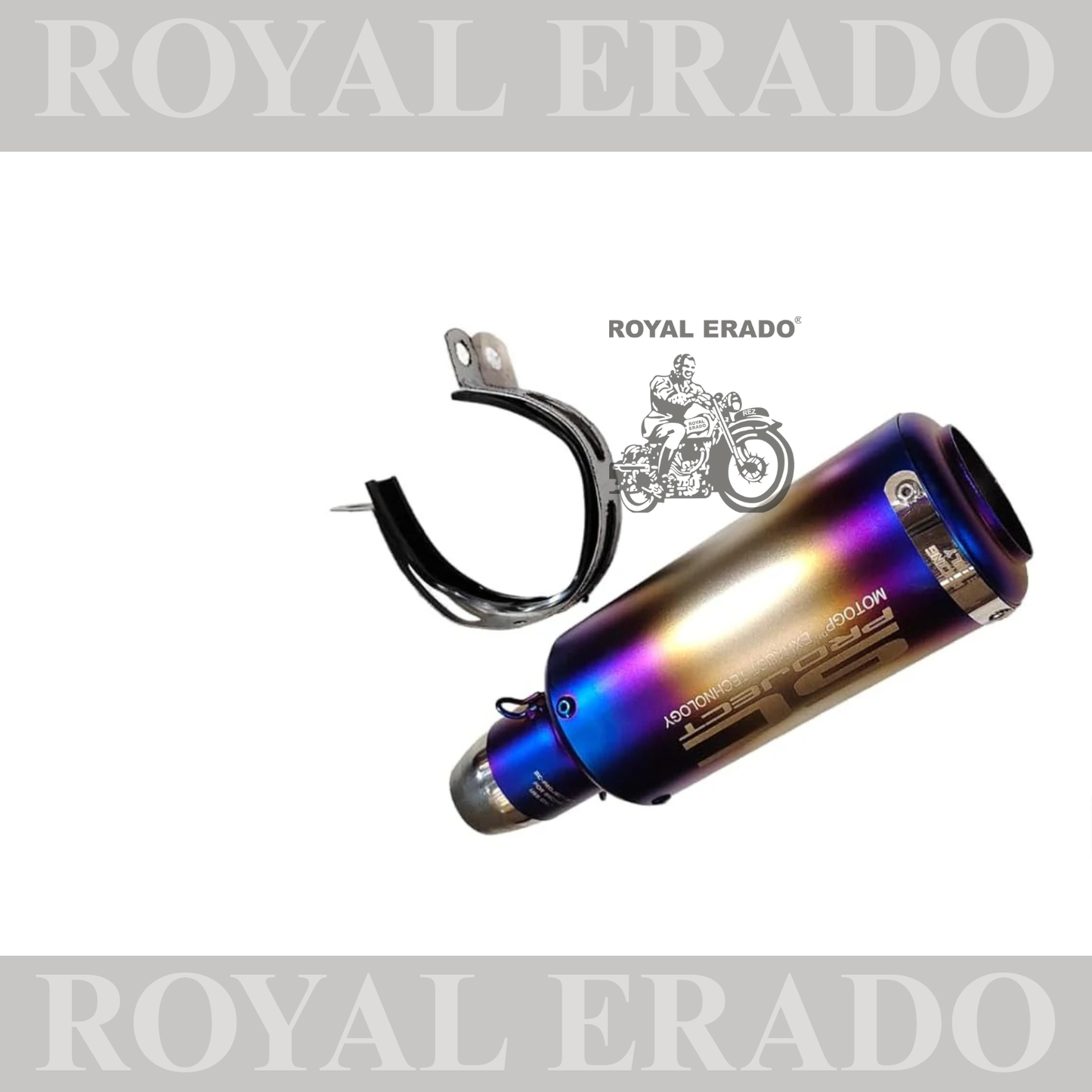 Universal Bike Exhaust SC Project Straight (Multicolor) For -Universal Modified Fitment Will Fit On Most All Bike