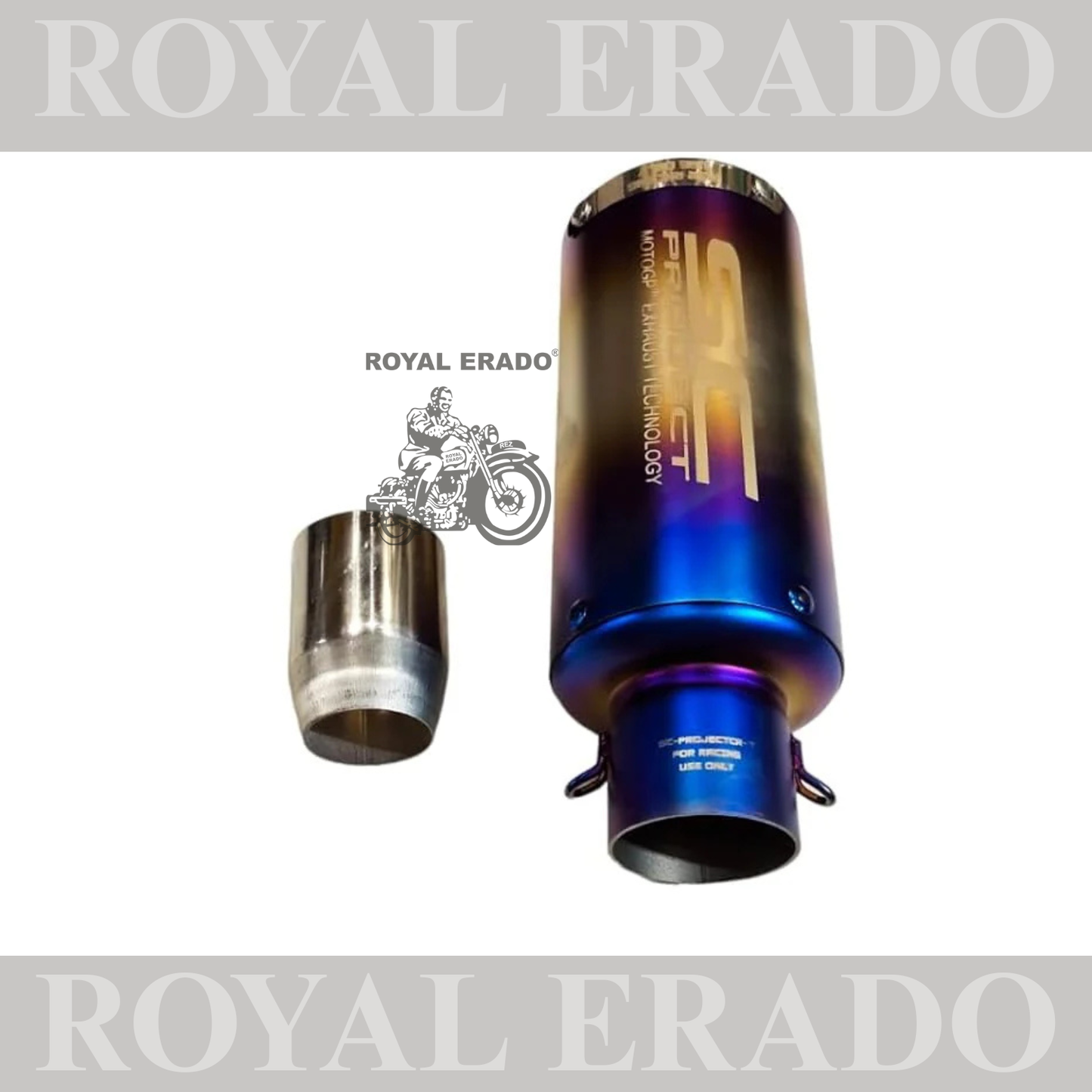 Universal Bike Exhaust SC Project Straight (Multicolor) For -Universal Modified Fitment Will Fit On Most All Bike