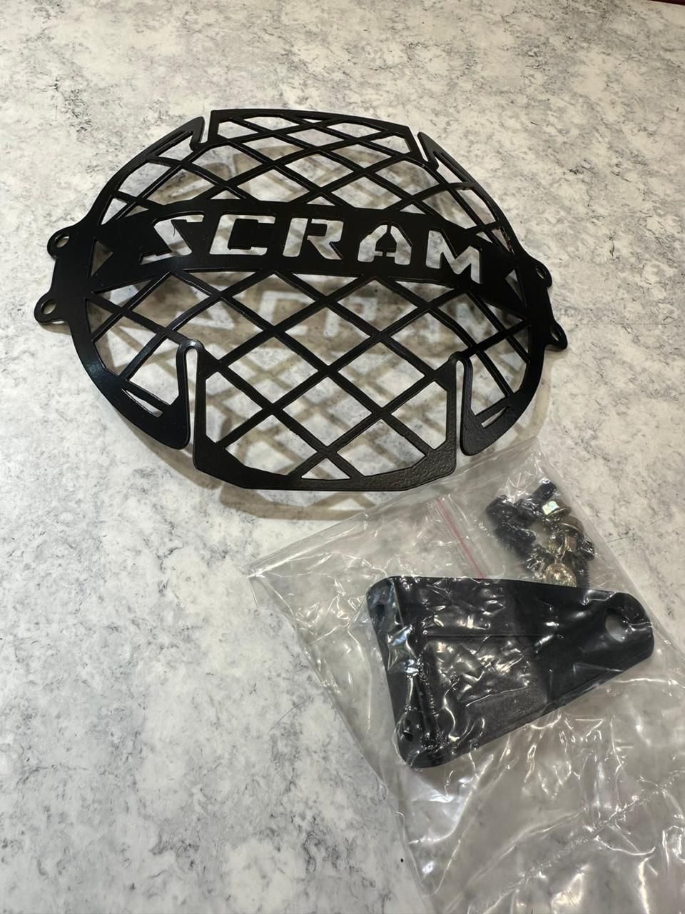 Royal Enfield Scram 411 head light grill