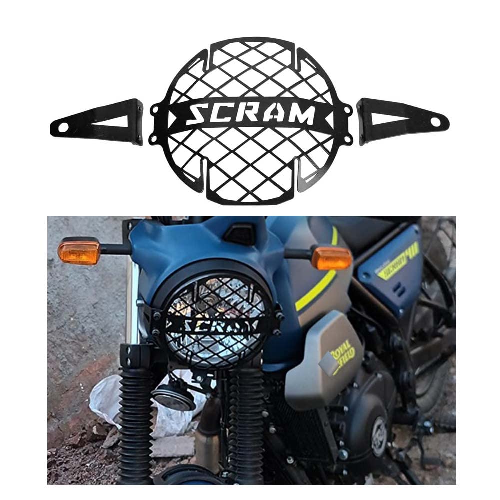 Royal Enfield Scram 411 head light grill