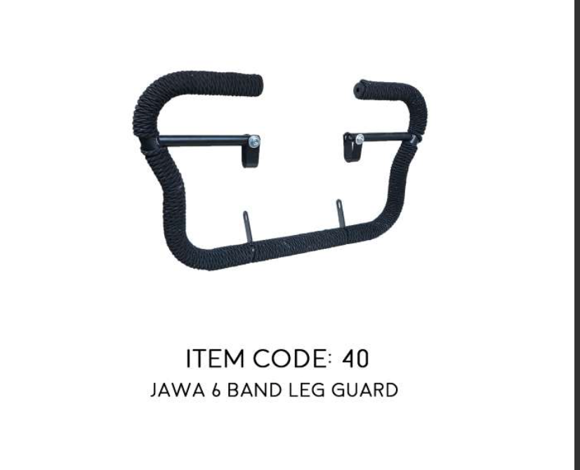 JAWA 6 BEND LEG GUARD / CRASH BAR