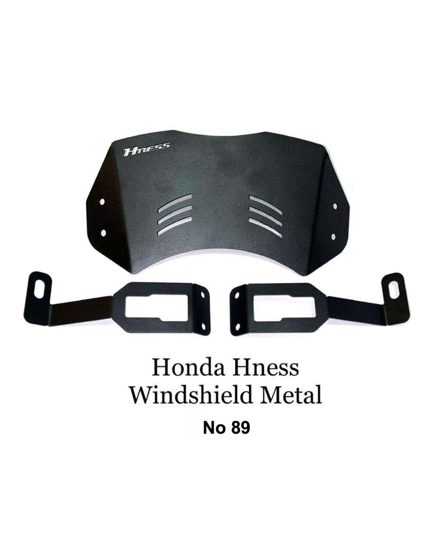 HONDA HNESS WISOR WINDSHIELD METEAL