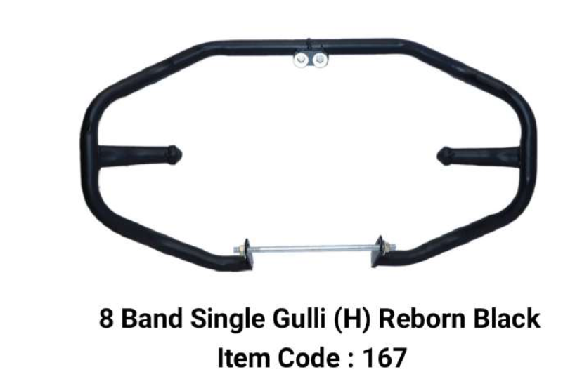 DIAMOND LEG GAURD WITH ROD LEG GUARD CRASH BAR FOR REBORN / METEOR 350CCDIAMOND LEG GAURD WITH ROD LEG GUARD CRASH BAR FOR REBORN / METEOR 350CC