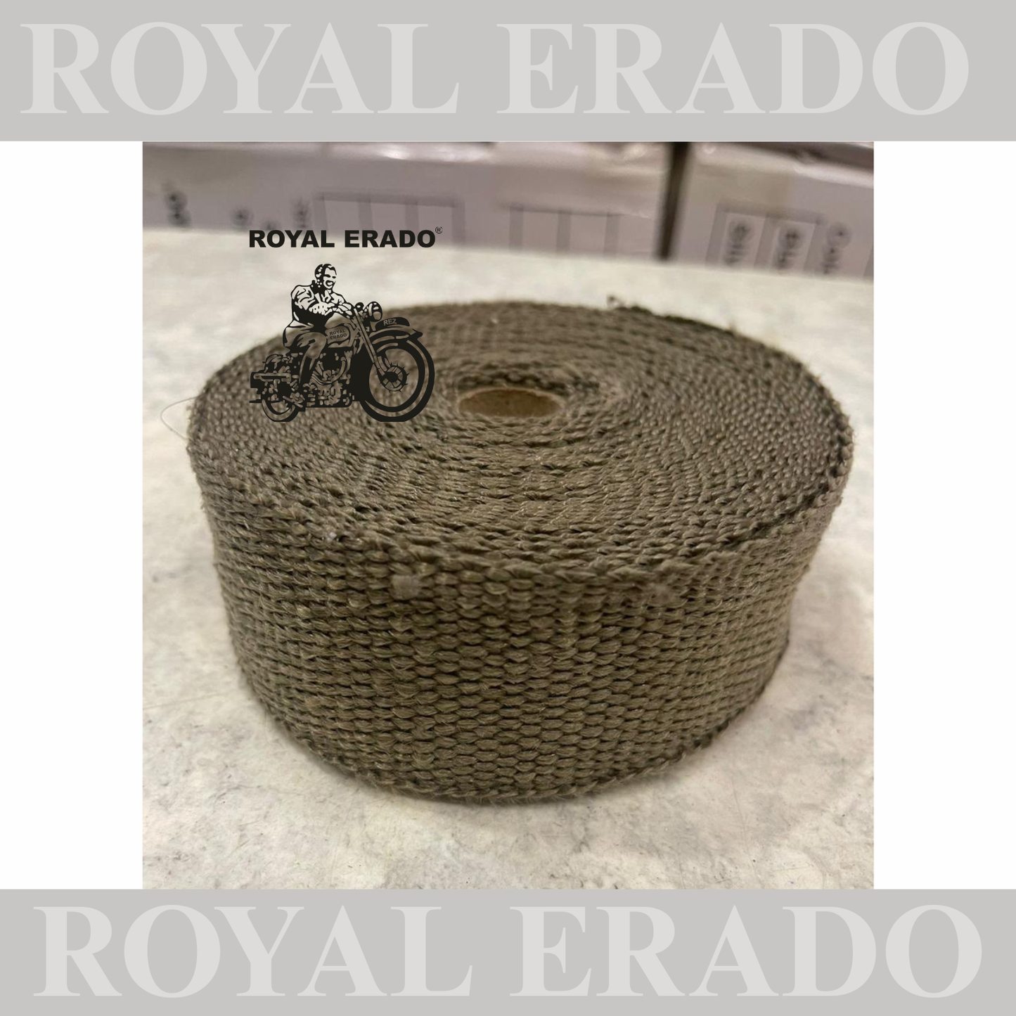 Royal enfield classic electra standard reborn battalion hunter bend pipe exhaust titanium wrap