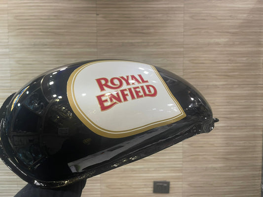 Royal enfield classic 350cc tank from 2013 to 2020 in black.