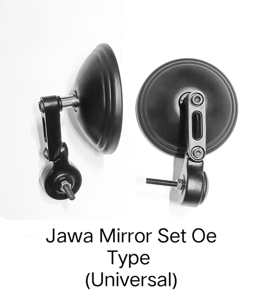 Oe type Mirror for jawa in black.