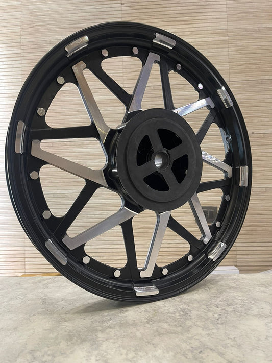 KING WAY RACE BOY DOUBLE V DESIGN alloy wheel for thunderbird and classic double disc