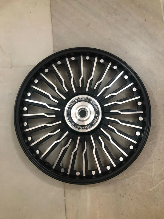 KINGWAY RACE BOY 22 SPOKE TALWAR ALLOY FOR ROYAL ENFIELD FOR ROYAL ENFIELD REBORN CLASSIC NEW STANDARD SINGLE DISC.