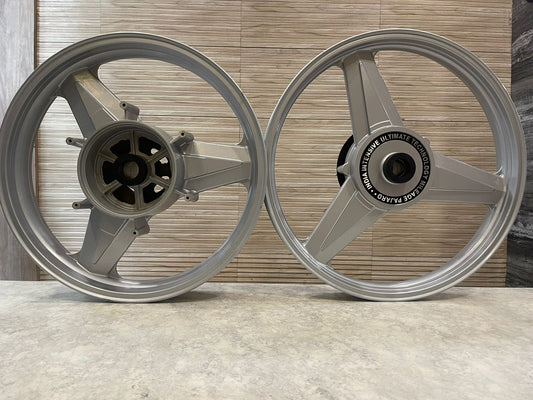PAJERO DIAMOND MERCEDES ALLOY FOR ROYAL ENFIELD REBORN CLASSIC & NEW STANDARD DOUBLE DISC