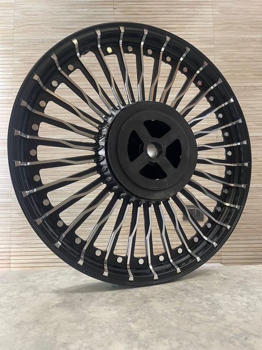 OE PARADO OR KINGWAY/RACEBOY 30 SPOKE ALLOY WHEEL FOR CLASSIC & THUNDARDBIRD DOUBLE DISC .