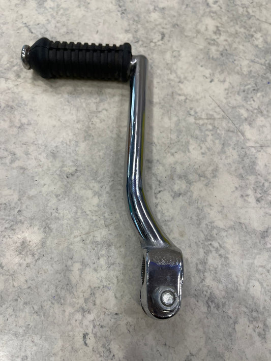 Kick lever for royal enfield standard old model in chrome.