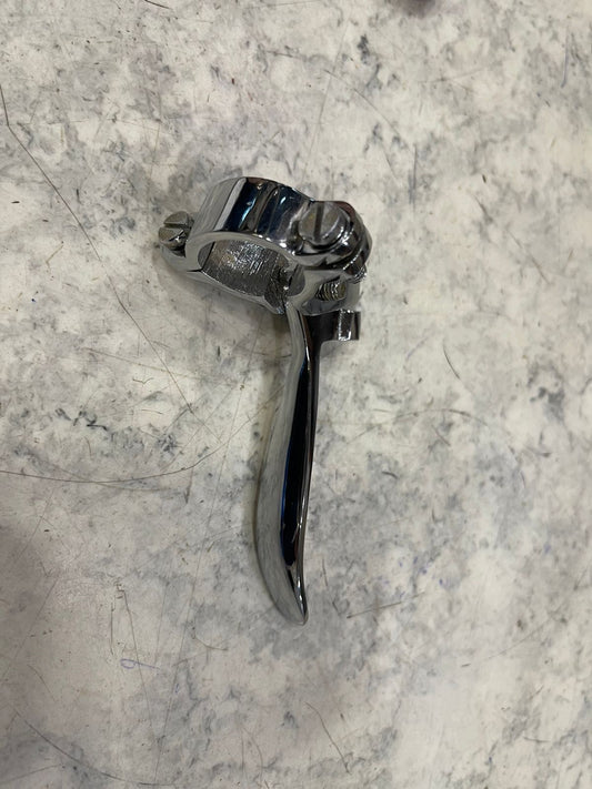 Royal enfield vintage g2 1962 model brass chrome decompressor levert for royal enfield bsa 7/8" / 22mm handle bar