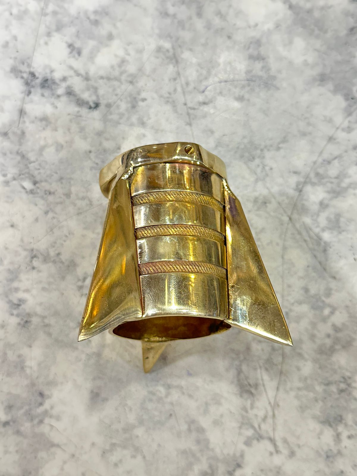 Royal enfield classic electra standard silencer exhaust rocket in brass.