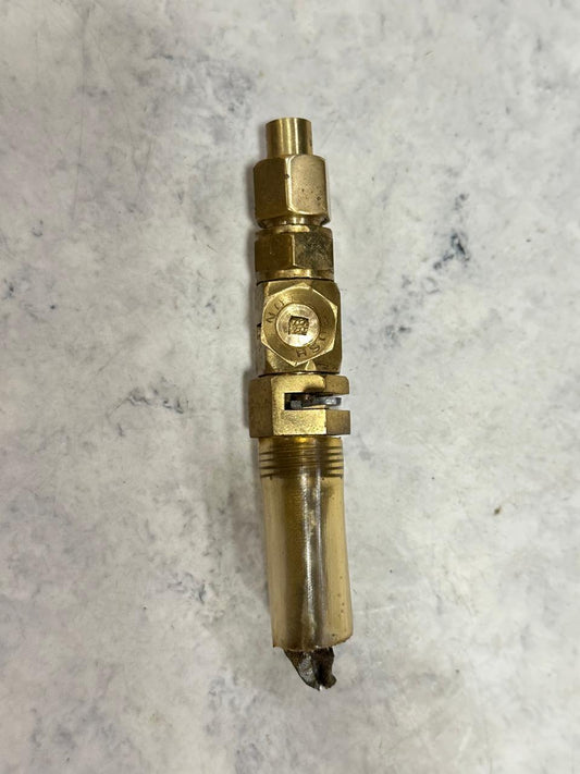 Royal enfield g2 62 old model vintage push pull type petrol tap brass with reserve option