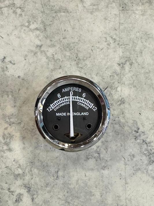 Brand New Vintage Replica Lucas Ammeter Ampere 12-0-12 AMP Meter Fit For Royal Enfield Bullet Early Models