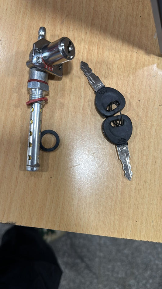 Royal enfield old model petrol tap fuel tap lock type so that no one can steel petrol for standard and electra before 2010 model and also for vintage g2 model