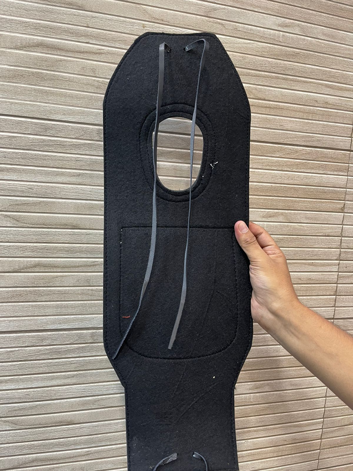 Royal enfield reborn classic and old classic leather tank cover in black.