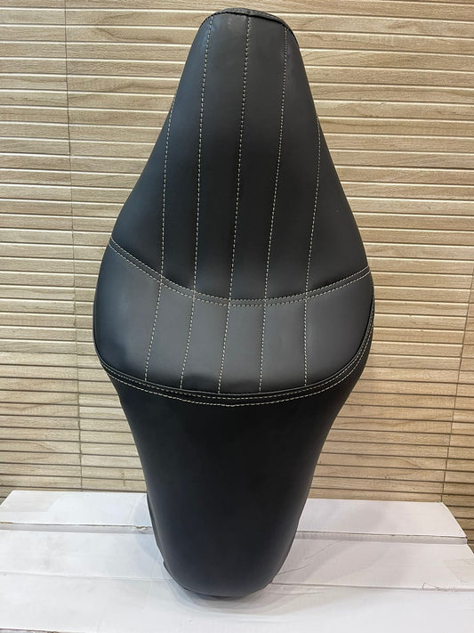 Harley style seat for decreasing the height of bike for Royal Enfield Classic Electra Standard chopper bobber style