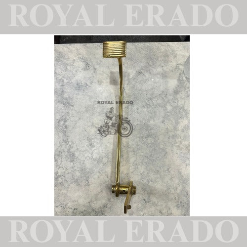 Brake pedal in brass for Royal Enfield old model vintage g2 standard before 2000