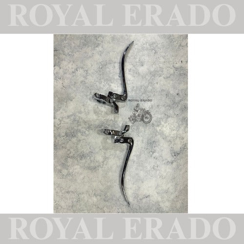 Brass chromed vintage style g2 old model universal clutch break lever for 7/8" handle bar Royal Enfield bsa etc ( fit to non- disc bike )