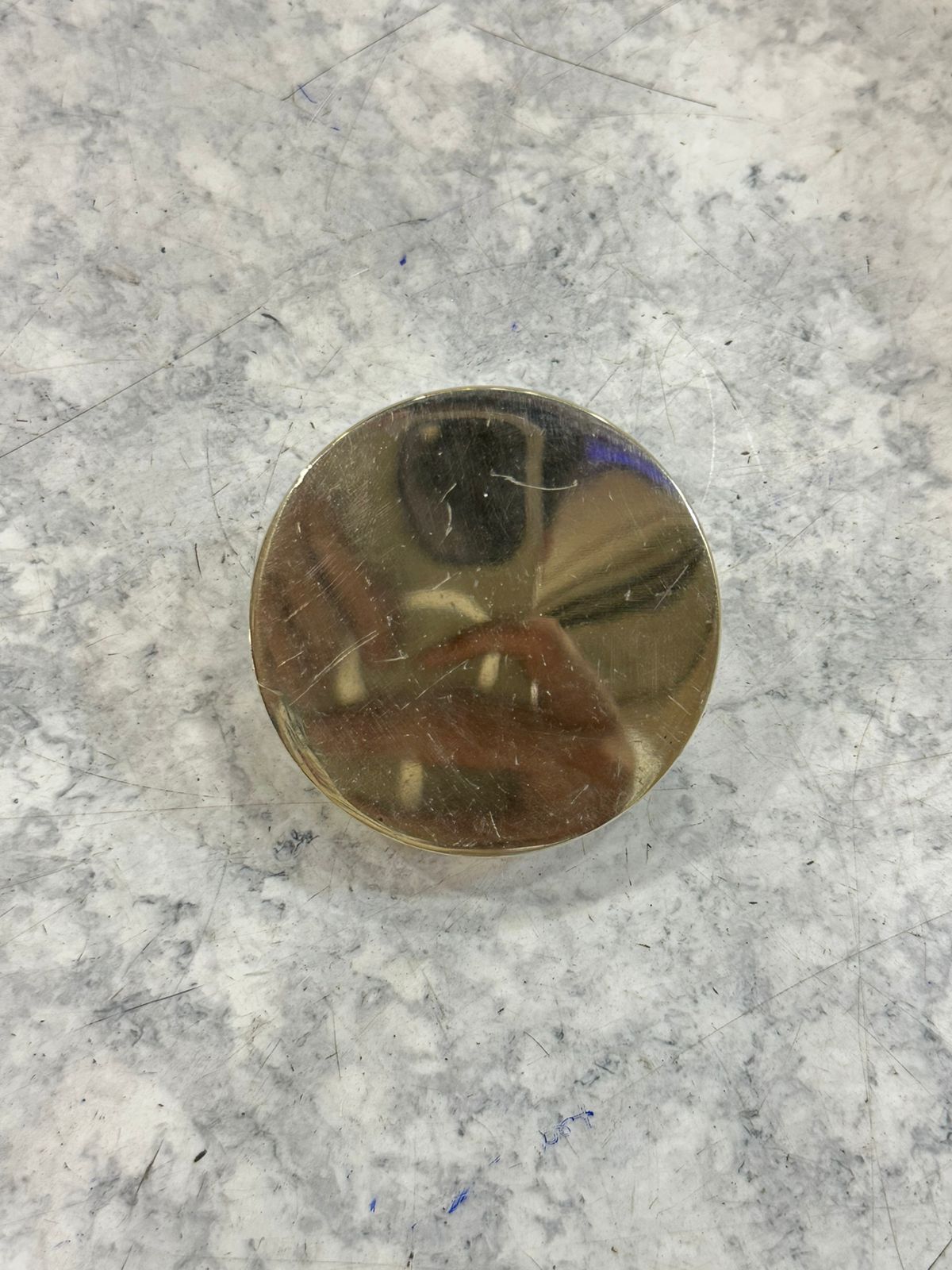 Tank cap Royal Enfield old model vintage style g2 model plain tank cap in brass